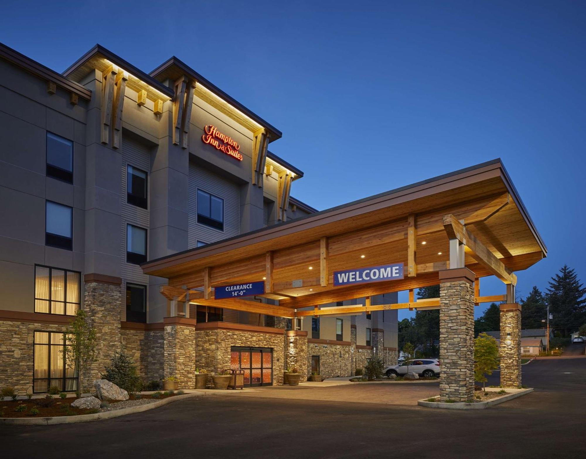 Hampton Inn&Suites Roseburg Bagian luar foto